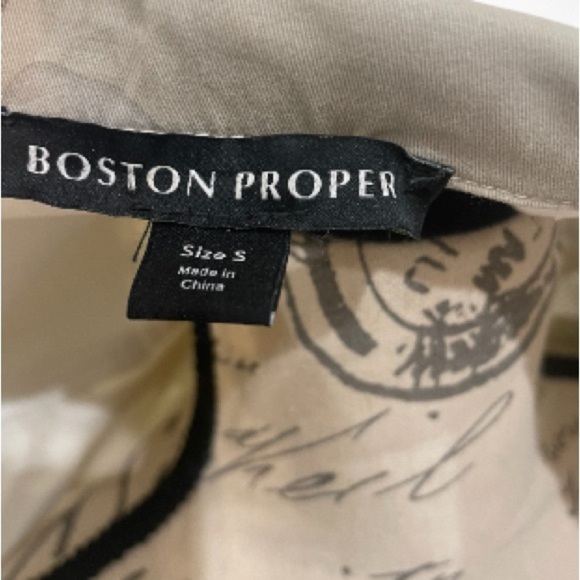 Boston Proper Metallic Camo Utility Jacket – Size S EUC - Picture 12 of 14